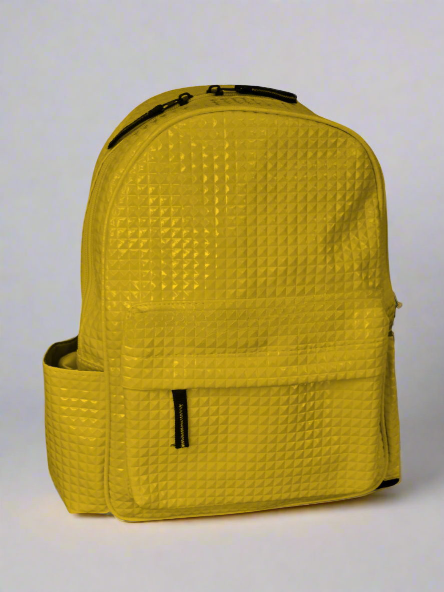 Shiny Minimi Backpack - Yellow