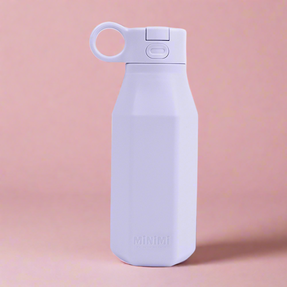 Adventure Silicone Water Bottle - Pastel Lilac