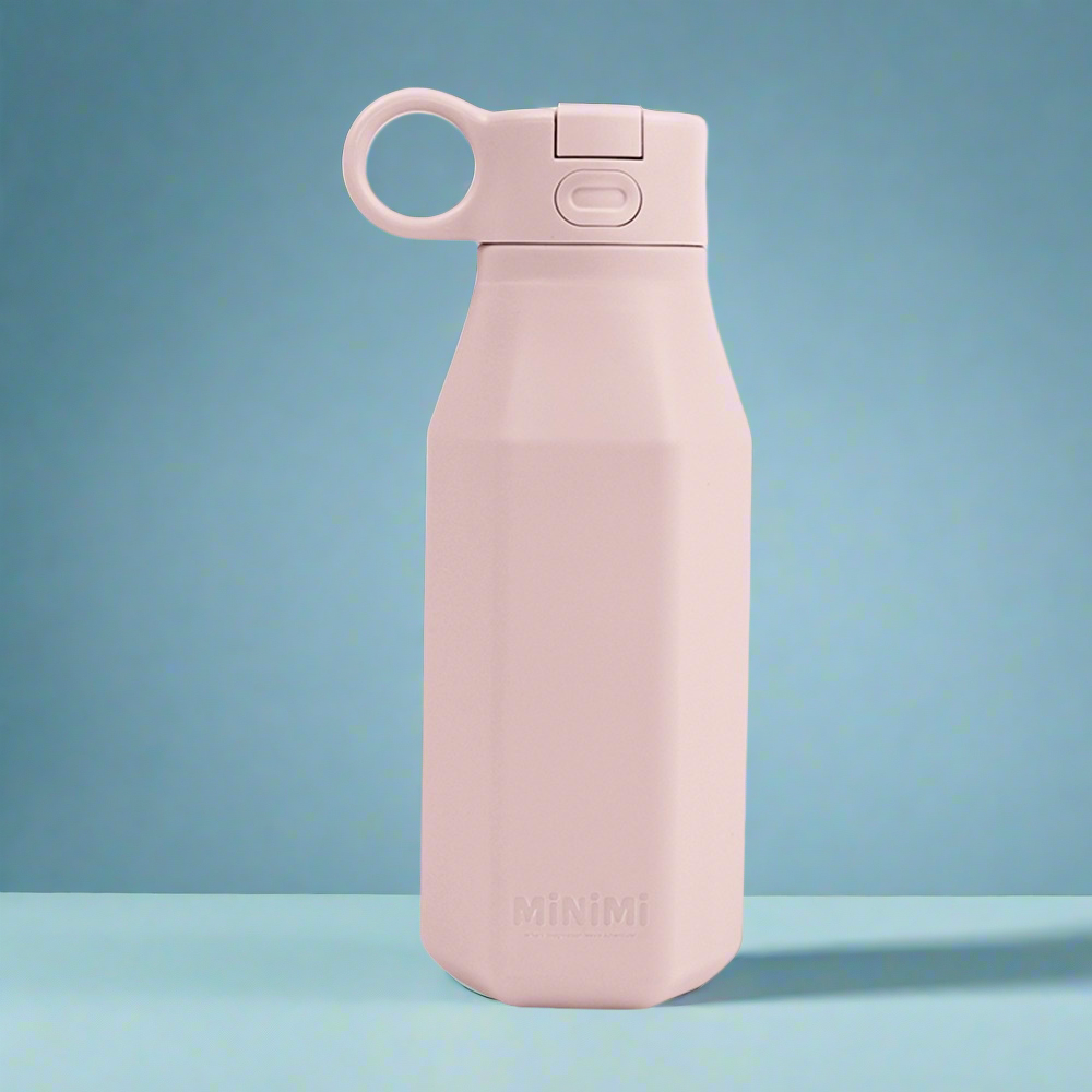 Adventure Silicone Water Bottle - Pale Mauve