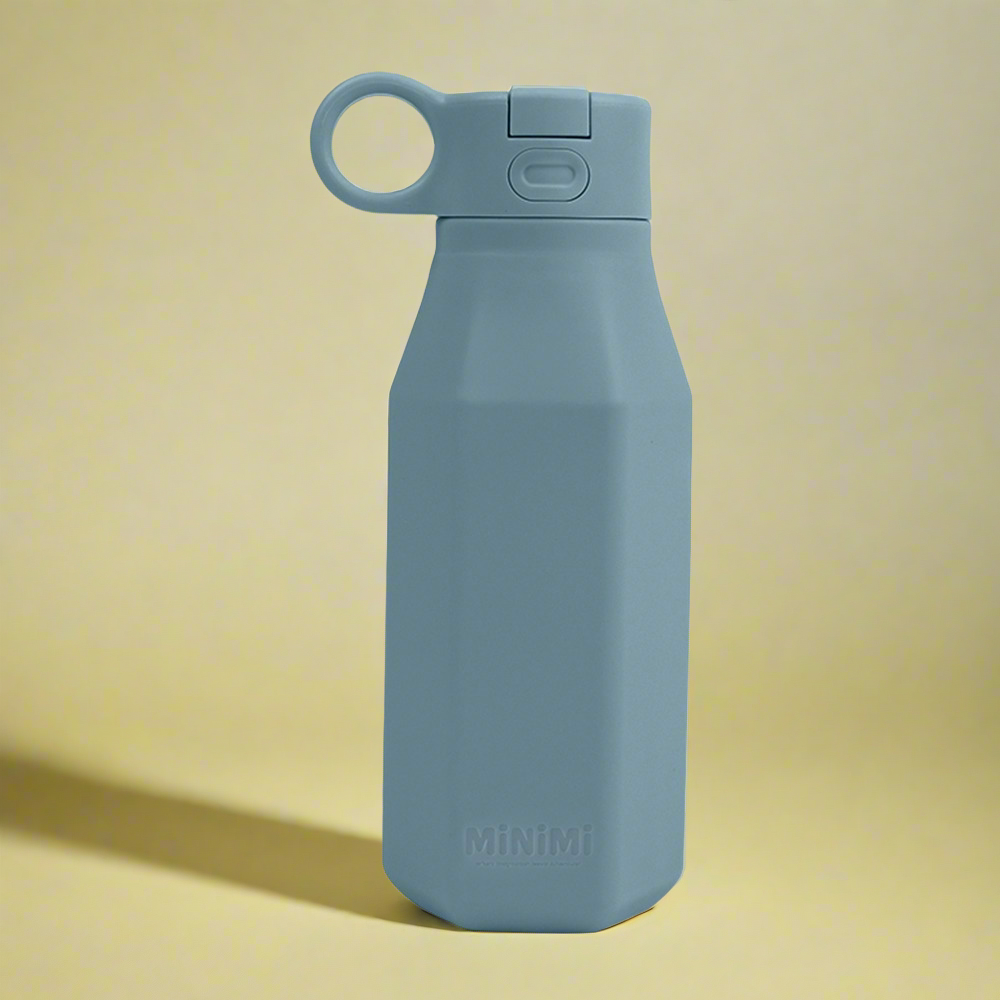 Adventure Silicone Water Bottle - Dim Gray