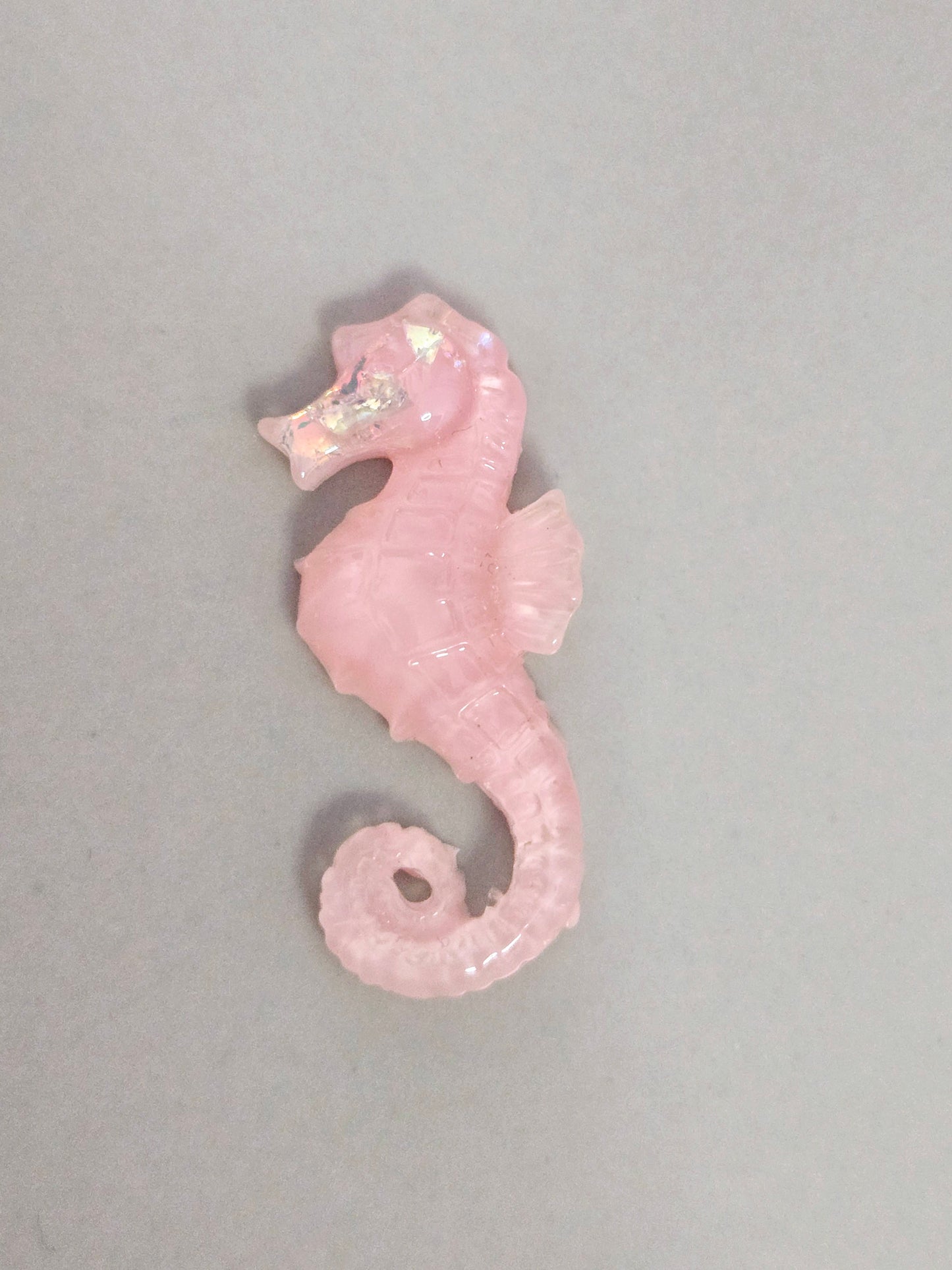 Seahorse light pink, Acrylic
