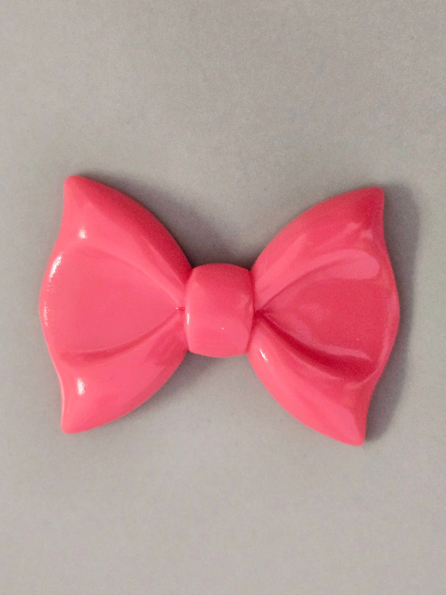 Large bow, dark pink, Acrylic
