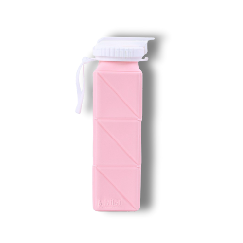 Sport Foldable Water Bottle - Pink