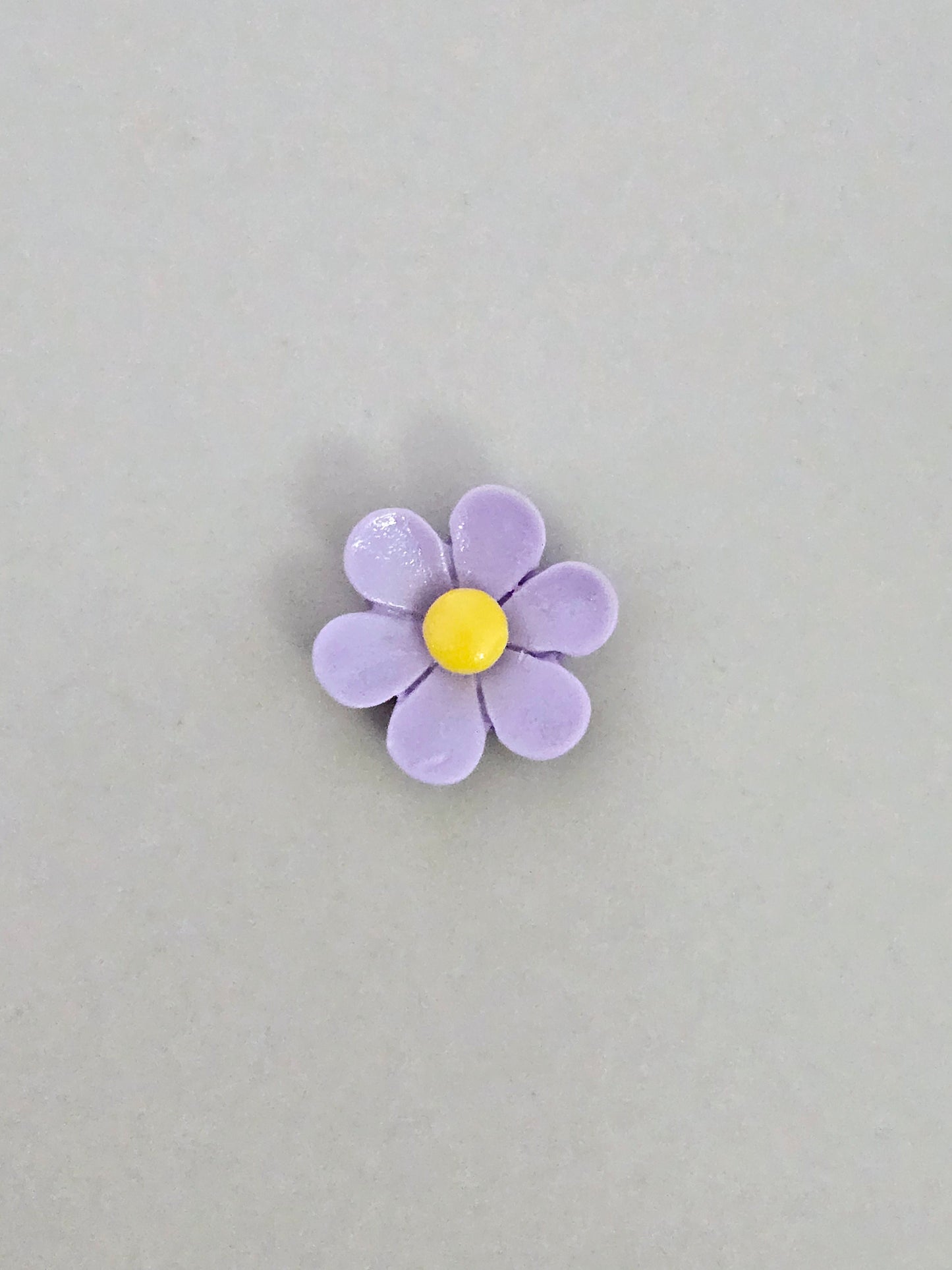 Purple flower, Acrylic