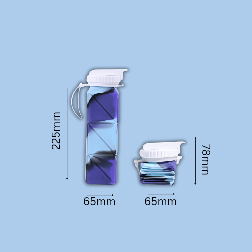Sport Foldable Water Bottle - Ocean