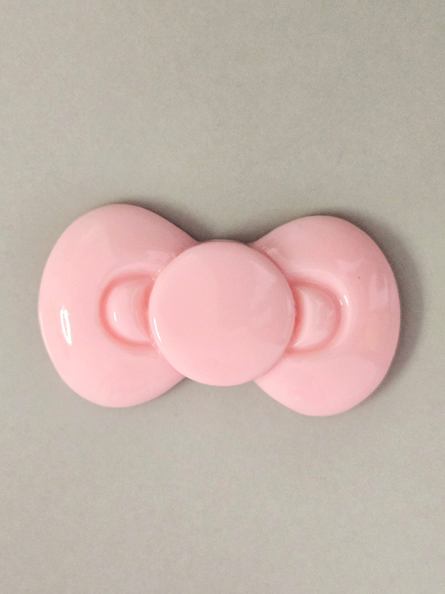 Large kitty bow,  pink, Acrylic