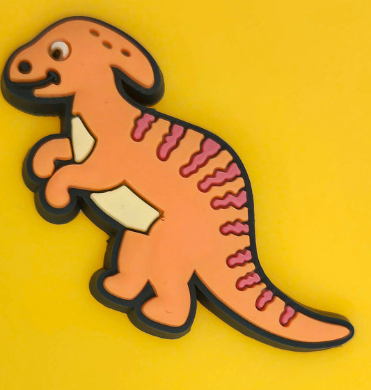 Orange Dino, Rubbe4