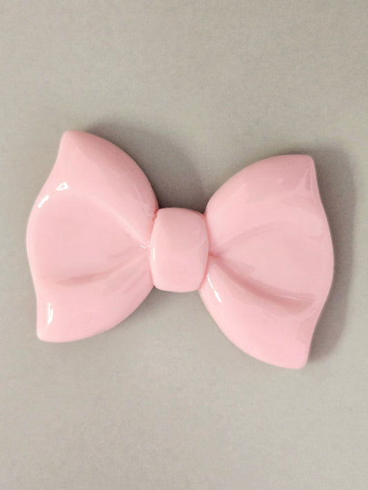 Large bow, pink, Acrylic